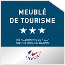 Meublé de tourisme 3 étoiles